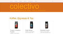 Desktop Screenshot of colectivo.org